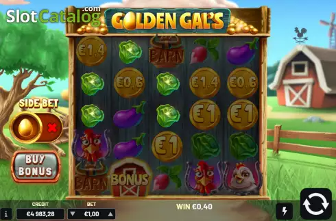 Скрин4. Golden Gal’s слот