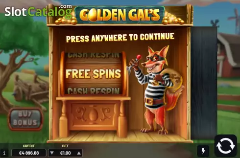 Скрин8. Golden Gal’s слот