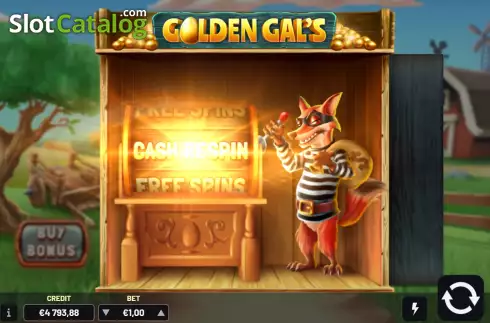 Скрин9. Golden Gal’s слот
