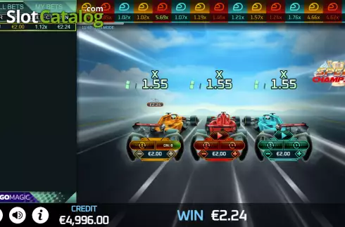 Скрин3. Speed Champion слот