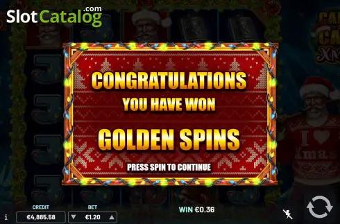 Скрин8. Carts Of Cash Christmas слот