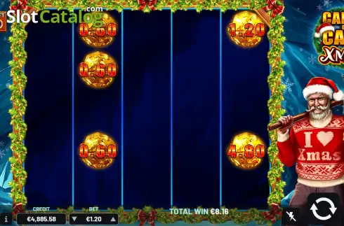 Скрин9. Carts Of Cash Christmas слот