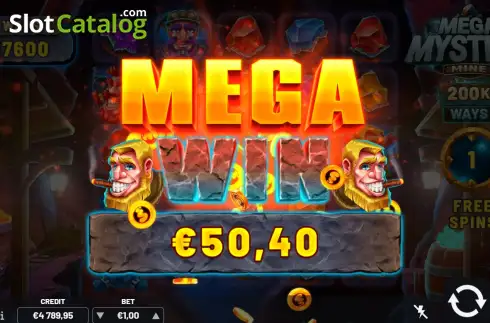 Скрин3. Mega Mystery Mine слот