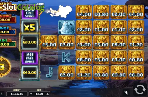 Скрин3. Golden Horn Deluxe слот