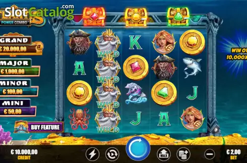 Скрин3. Atlantis Power Combo слот