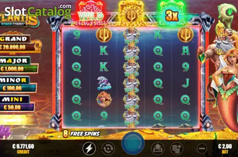 Скрин9. Atlantis Power Combo слот