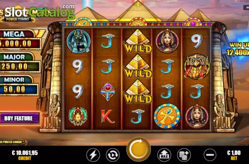 Скрин3. Gods & Pyramids Power Combo слот