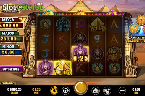Скрин4. Gods & Pyramids Power Combo слот