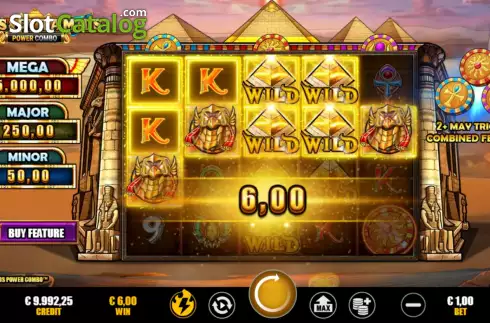 Скрин5. Gods & Pyramids Power Combo слот