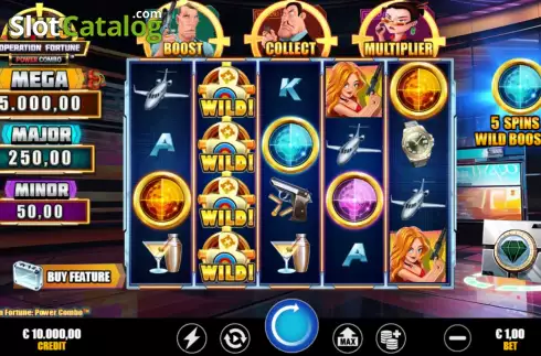 Скрин4. SPIES – Operation Fortune Power Combo слот