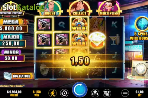 Скрин5. SPIES – Operation Fortune Power Combo слот