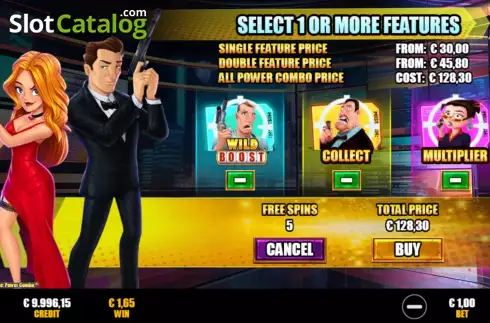 Скрин7. SPIES – Operation Fortune Power Combo слот