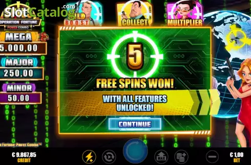 Скрин8. SPIES – Operation Fortune Power Combo слот