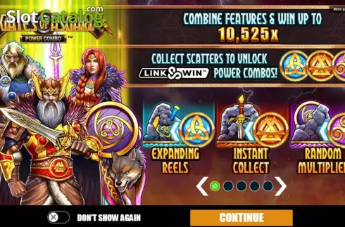 Скрин2. Gates of Asgard Power Combo слот