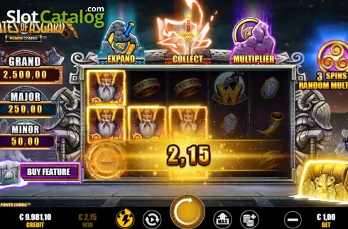 Скрин5. Gates of Asgard Power Combo слот
