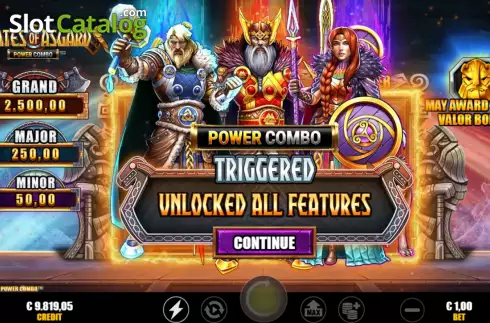 Скрин7. Gates of Asgard Power Combo слот