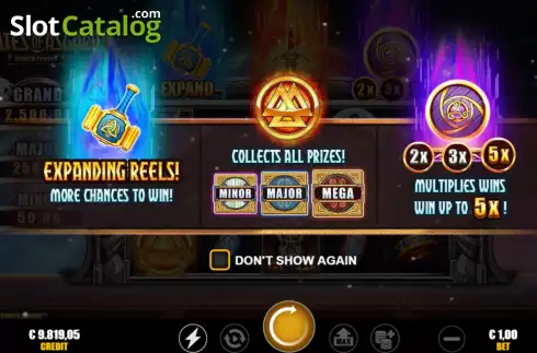 Скрин8. Gates of Asgard Power Combo слот