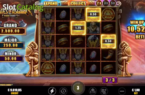 Скрин9. Gates of Asgard Power Combo слот