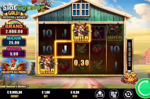 Скрин4. Hatching Gold! Rooster's Riches слот