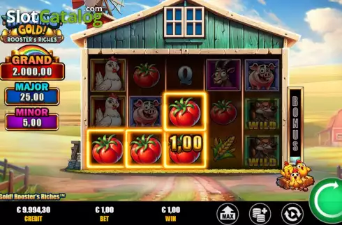 Скрин5. Hatching Gold! Rooster's Riches слот