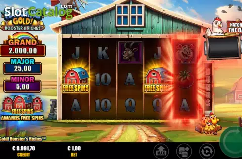Скрин6. Hatching Gold! Rooster's Riches слот