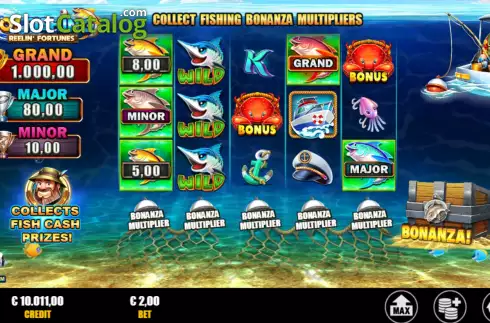 Скрин2. Go! Fishing: Reelin' Fortunes слот