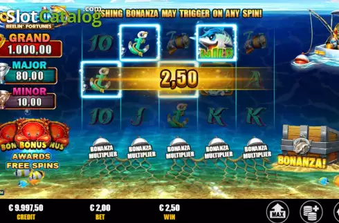 Скрин3. Go! Fishing: Reelin' Fortunes слот