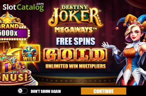 Скрин2. Destiny Joker Megaways слот