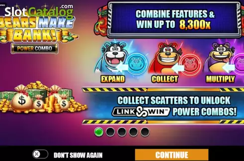 Скрин2. Bears Make Bank! Power Combo слот