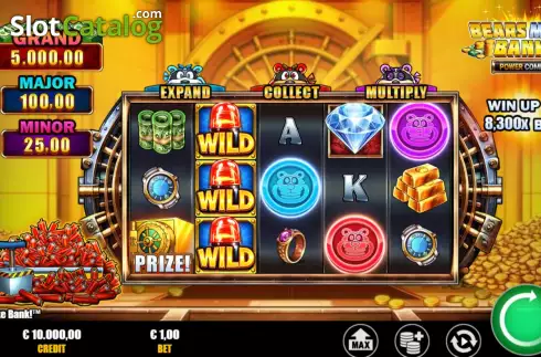 Скрин3. Bears Make Bank! Power Combo слот