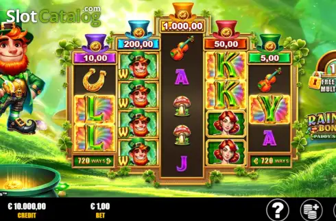 Скрин2. Rainbow Bonanza Paddy's Fortunes слот