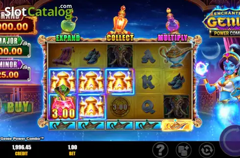 Скрин6. Enchanted Genie Power Combo слот