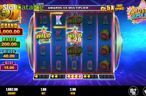 Скрин3. Wild Stacks Super Spins слот