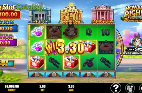 Скрин3. Howling Riches Power Combo слот