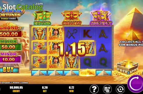 Скрин3. Scarab Fortunes Power Combo слот