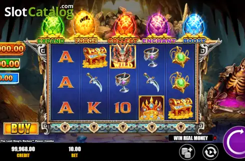 Скрин2. Dragonlings 2: The Lost King's Riches Power Combo слот