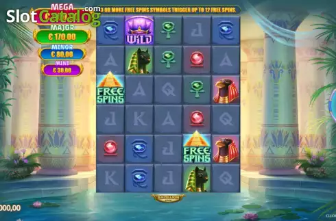 Скрин3. Cleopatra's Golden Spells слот