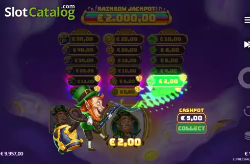 Скрин6. Leprechaun Strike слот