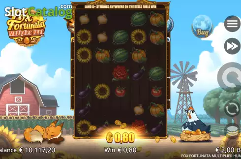 Скрин4. Fox Fortunata: Multiplier Hunt слот
