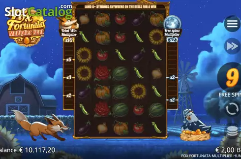 Скрин6. Fox Fortunata: Multiplier Hunt слот