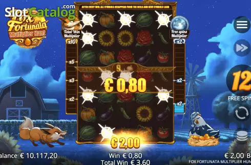 Скрин8. Fox Fortunata: Multiplier Hunt слот