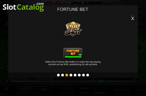 Скрин8. 20p Shot слот