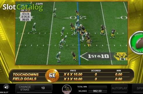Скрин6. 1st Down слот