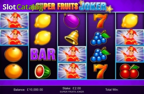 Скрин2. Super Fruits Joker слот