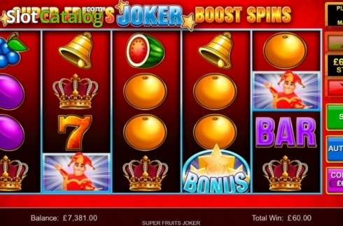 Скрин5. Super Fruits Joker слот