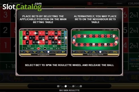 Скрин7. Big 500x Roulette слот