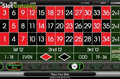 Скрин2. World Cup Roulette слот