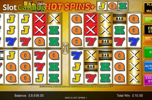 Скрин7. Bar-X Hot Spins+ слот