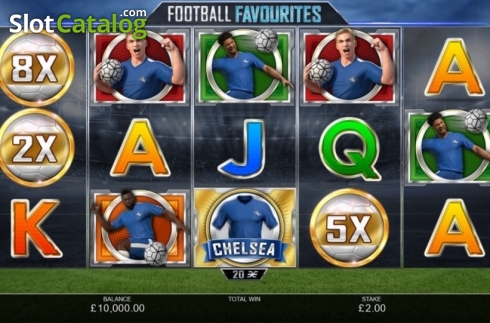 Скрин3. Football Favourites слот