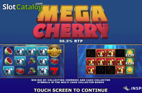 Скрин2. Mega Cherry слот
